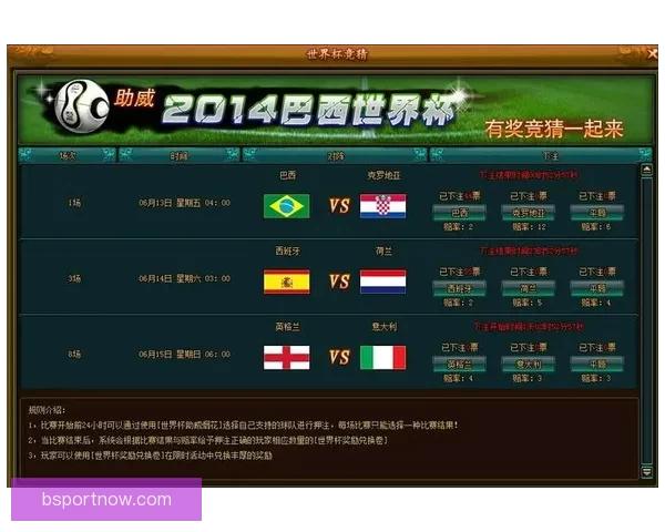 世界杯竞猜赛事推荐精彩分析 助你精准预测获胜队伍